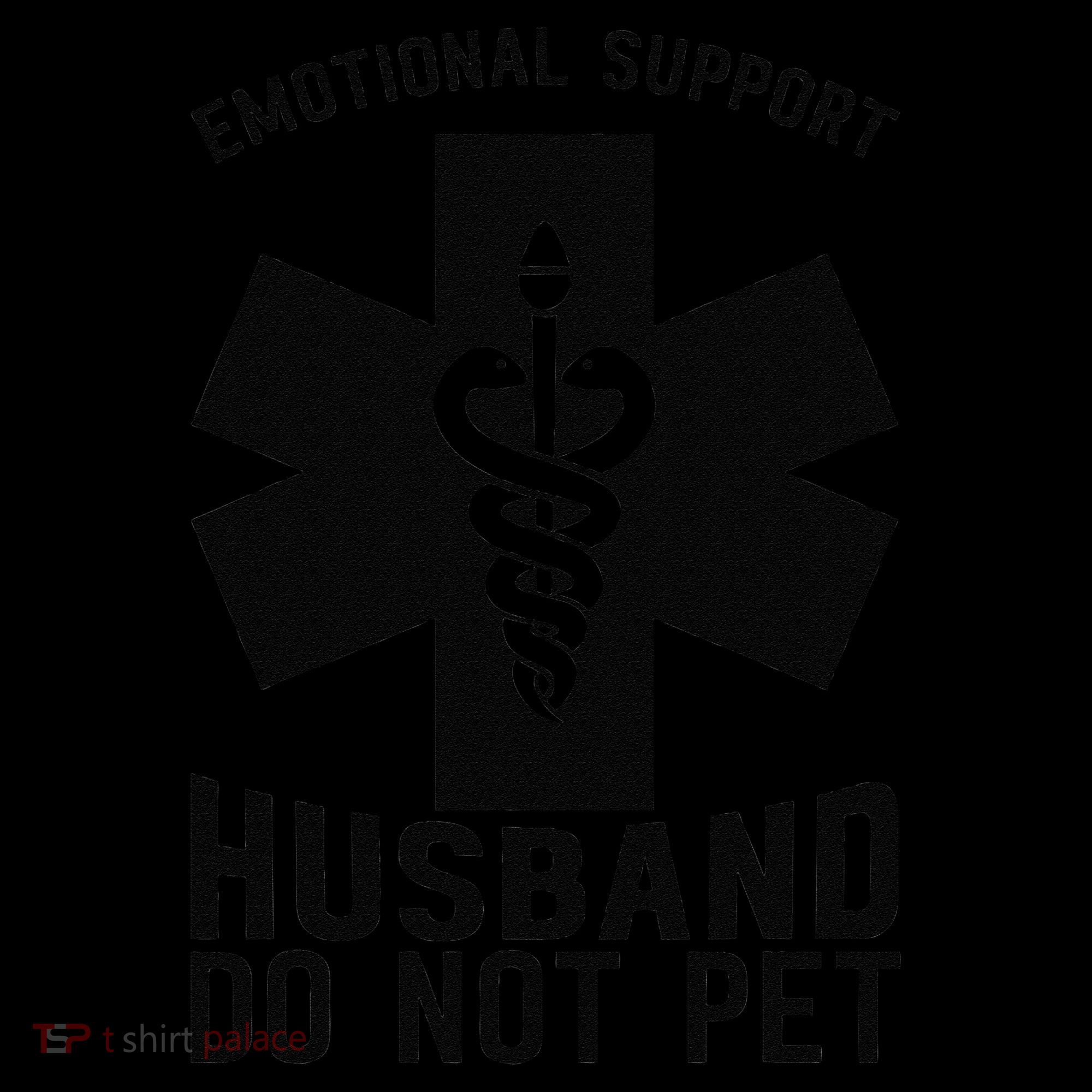 Do Not Pet Emotional Support Husband Coffee Mug