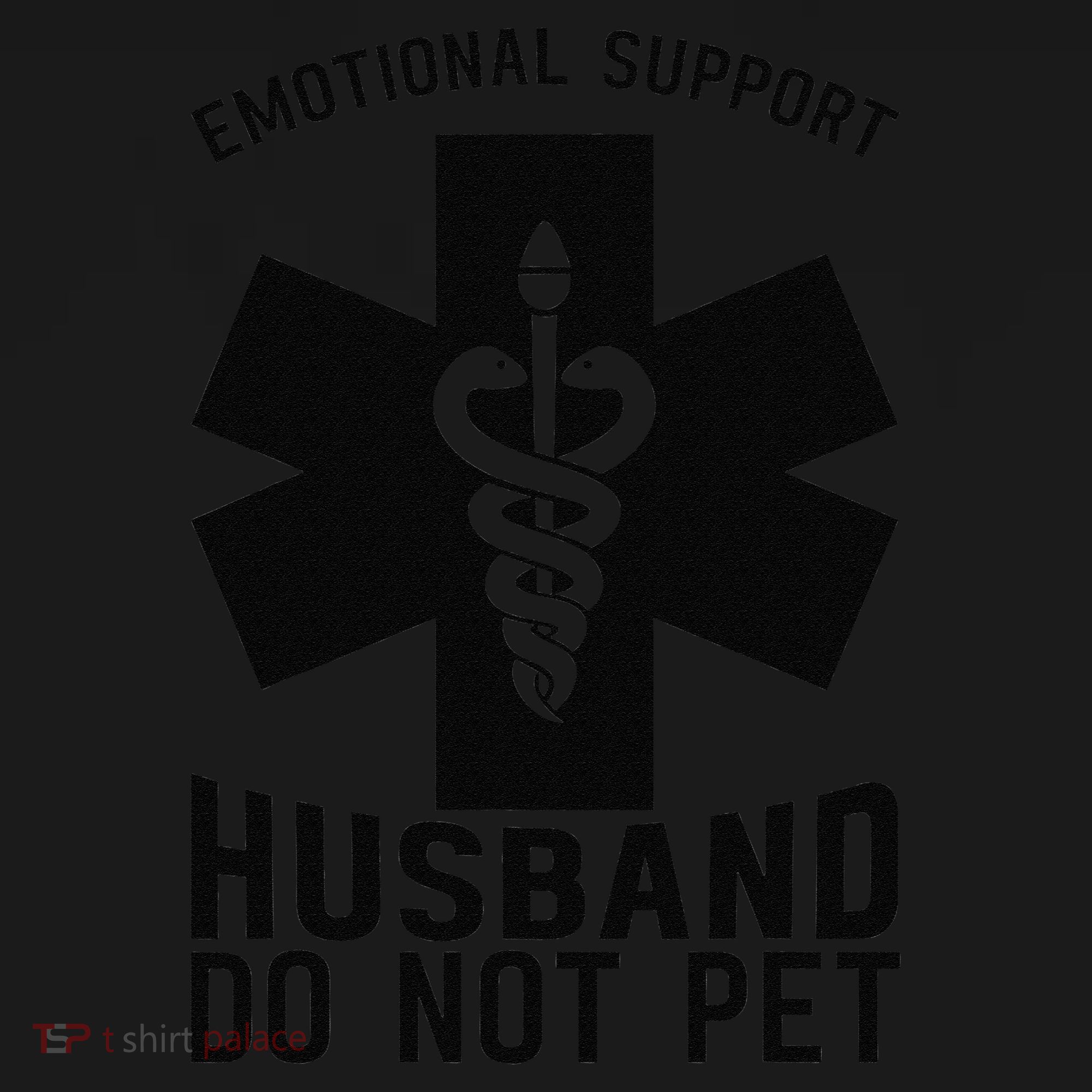Do Not Pet Emotional Support Husband Tank Top