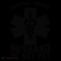 Do Not Pet Emotional Support Husband Visor thumb 3