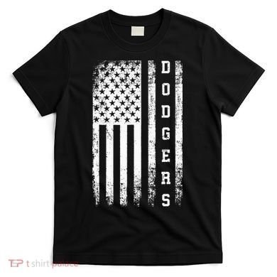 Dodgers Name Retro Vintage Apparel Gift Dodgers Lover T-Shirt