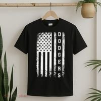 Dodgers Name Retro Vintage Apparel Gift Dodgers Lover T-Shirt thumb 2