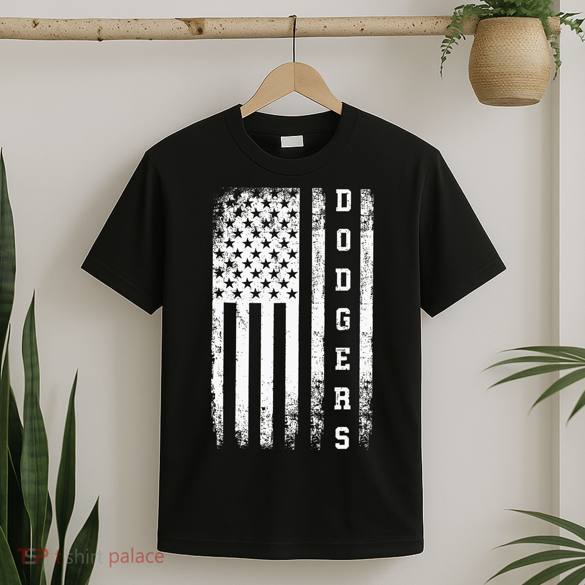 Dodgers Name Retro Vintage Apparel Gift Dodgers Lover T-Shirt