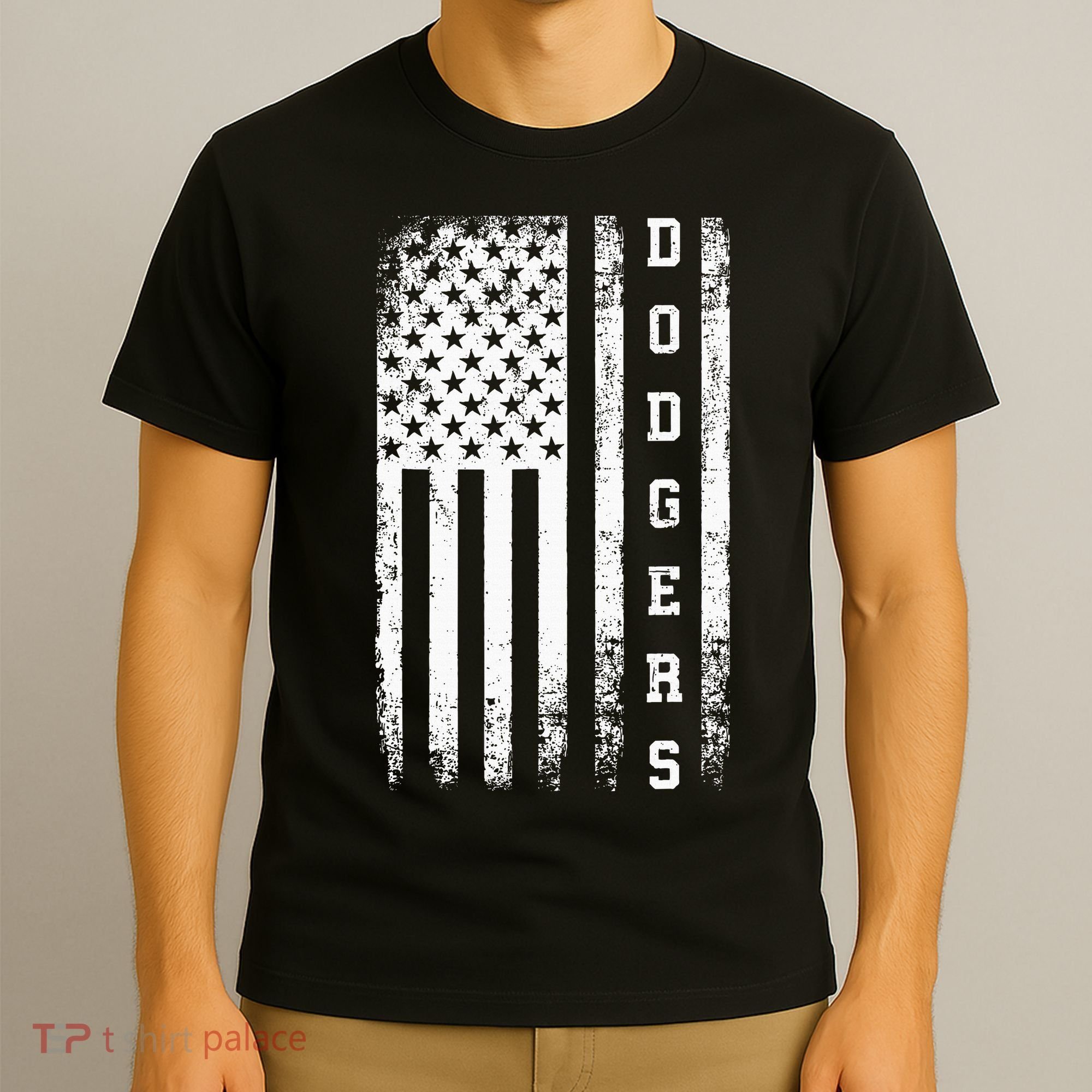Dodgers Name Retro Vintage Apparel Gift Dodgers Lover T-Shirt