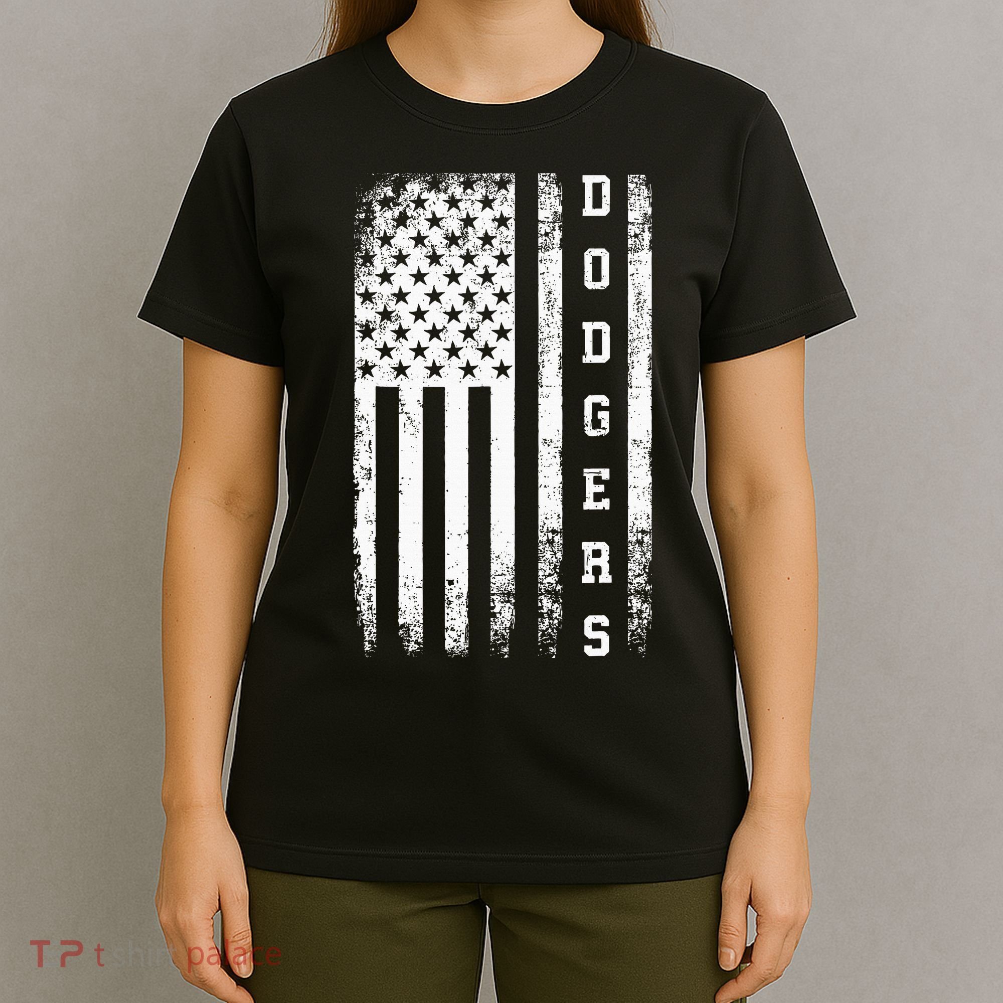 Dodgers Name Retro Vintage Apparel Gift Dodgers Lover T-Shirt