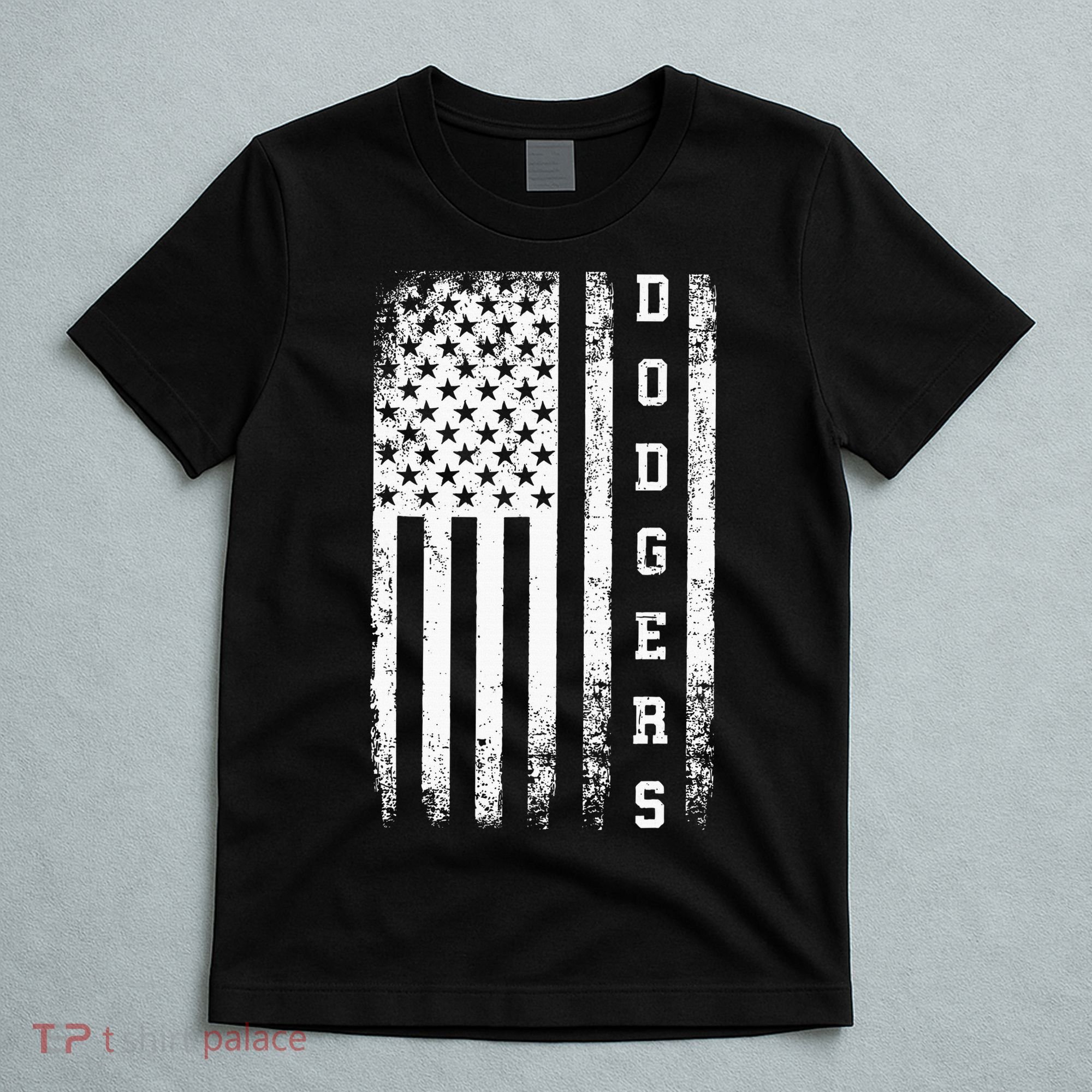 Dodgers Name Retro Vintage Apparel Gift Dodgers Lover T-Shirt