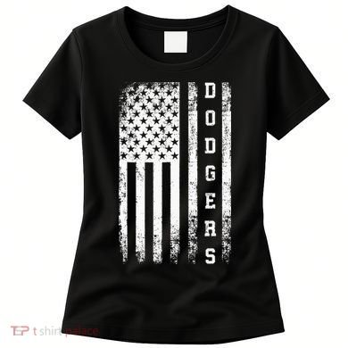 Dodgers Name Retro Vintage Apparel Gift Dodgers Lover Women's T-Shirt