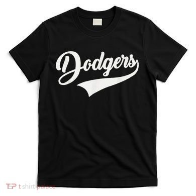 Dodgers Name Retro Vintage T-Shirt