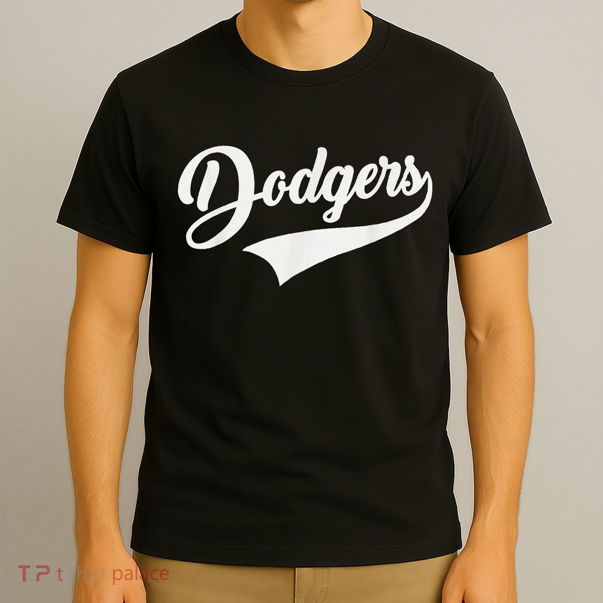 Dodgers Name Retro Vintage T-Shirt