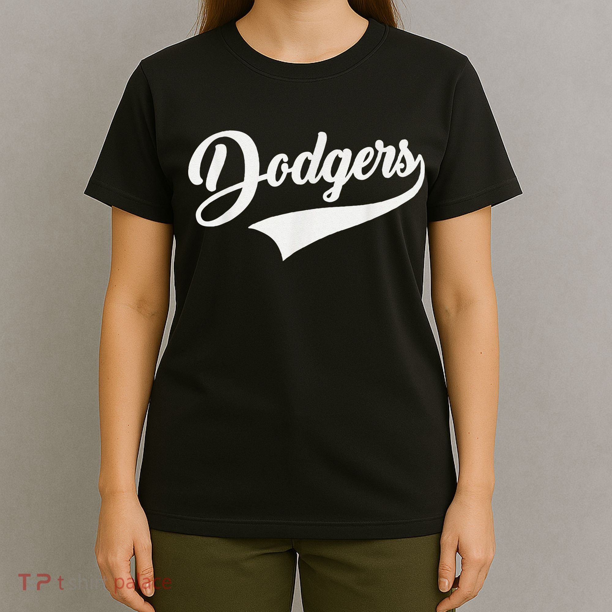 Dodgers Name Retro Vintage T-Shirt