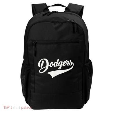 Dodgers Name Retro Vintage Backpack