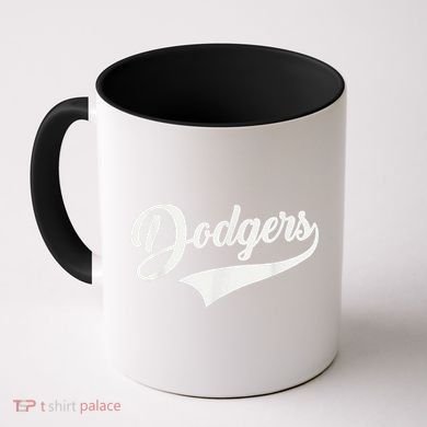 Dodgers Name Retro Vintage Coffee Mug