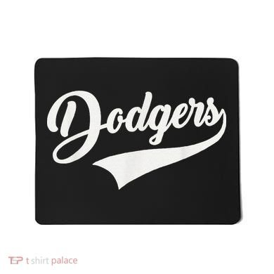Dodgers Name Retro Vintage Mousepad