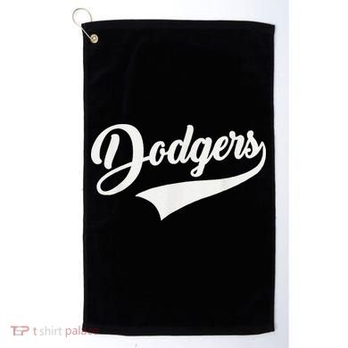Dodgers Name Retro Vintage Golf Towel