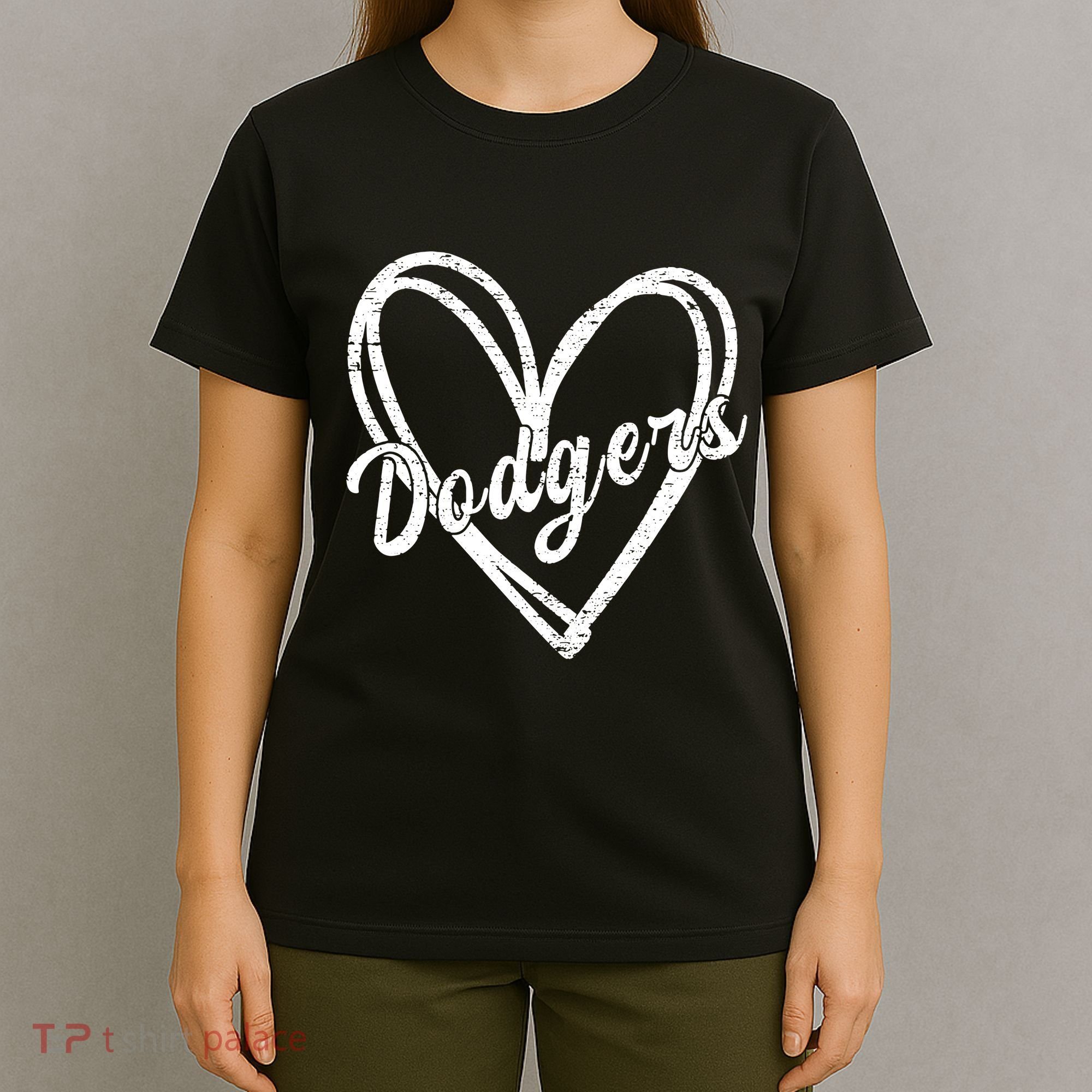Dodgers Name Retro Vintage Apparel Gift Dodgers Lover T-Shirt