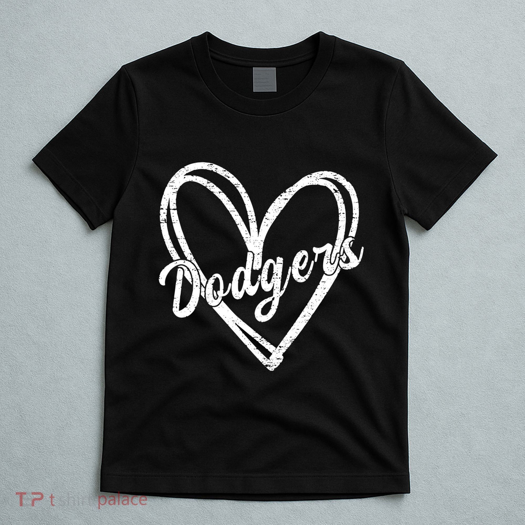Dodgers Name Retro Vintage Apparel Gift Dodgers Lover T-Shirt