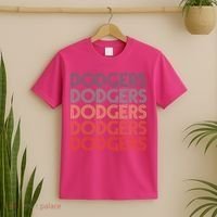 Dodgers Name Retro Vintage Apparel Gift Dodgers Lover T-Shirt thumb 2