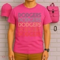 Dodgers Name Retro Vintage Apparel Gift Dodgers Lover T-Shirt thumb 6