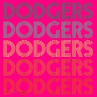 Dodgers Name Retro Vintage Apparel Gift Dodgers Lover T-Shirt thumb 7