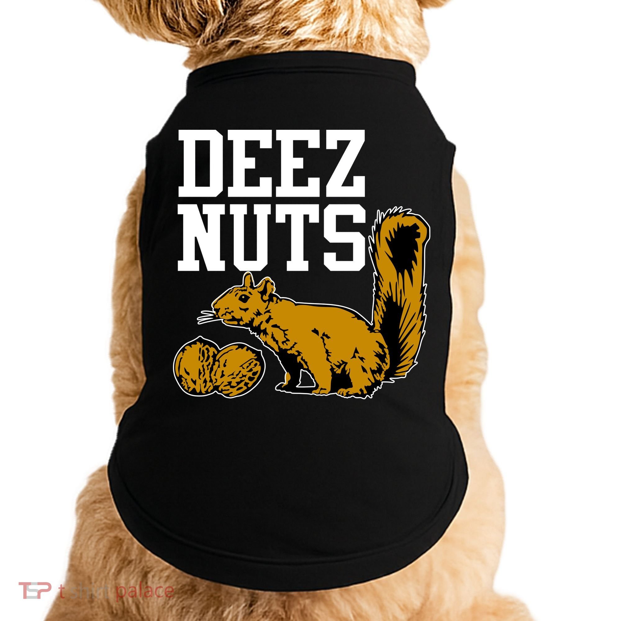 Deez Nuts Squirrel Doggie Tank