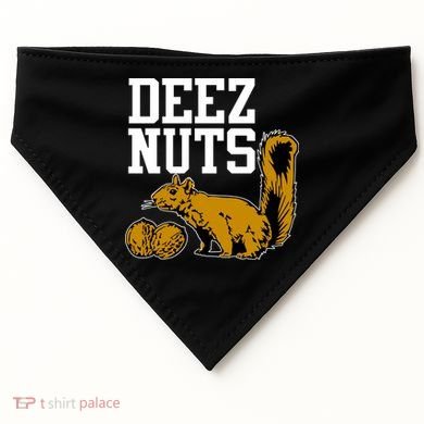 Deez Nuts Squirrel USA-Made Doggie Bandana