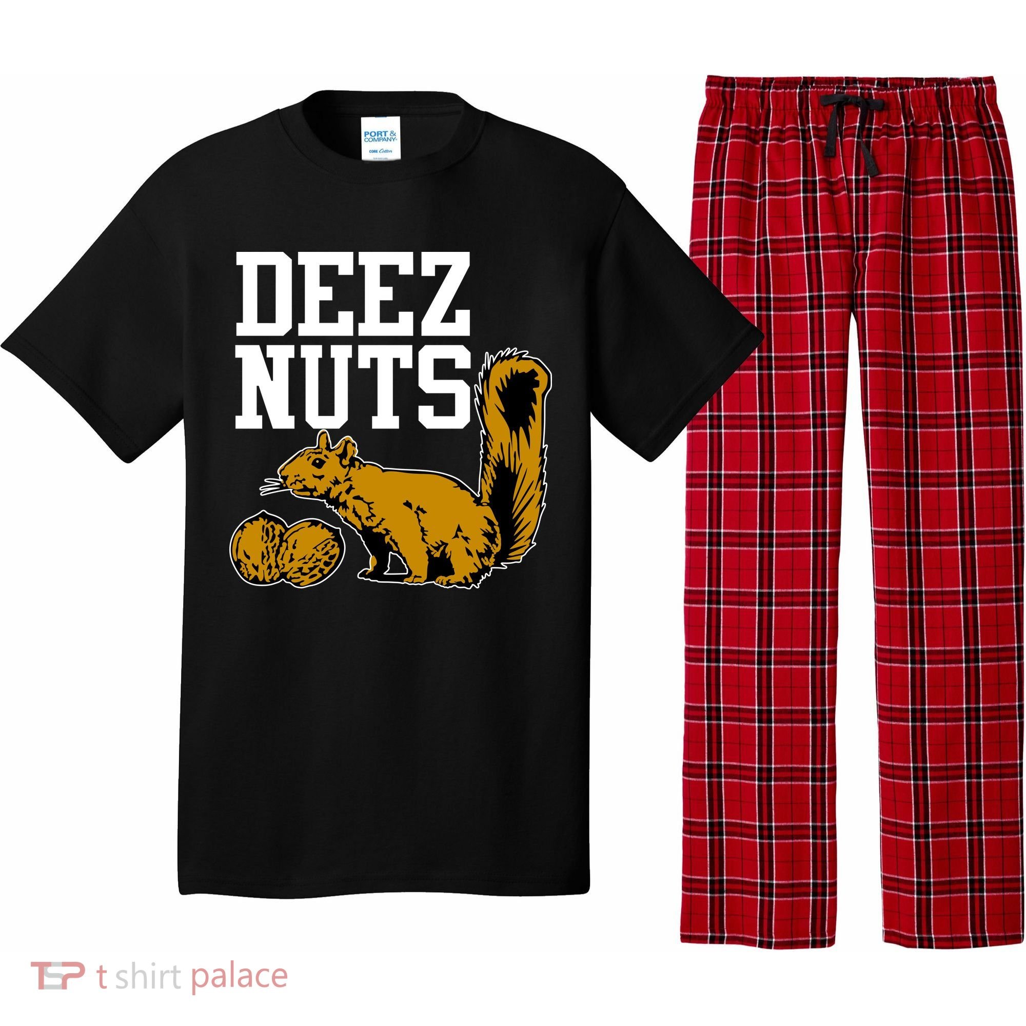 Deez Nuts Squirrel Pajama Set