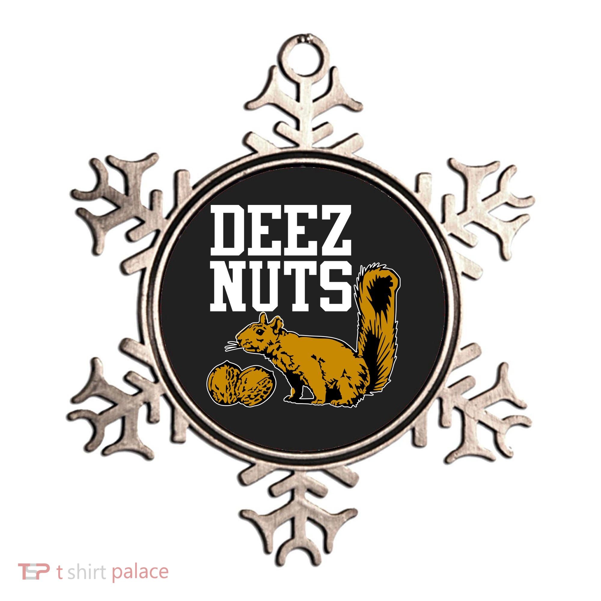 Deez Nuts Squirrel Ornament