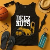 Deez Nuts Squirrel Tank Top thumb 4
