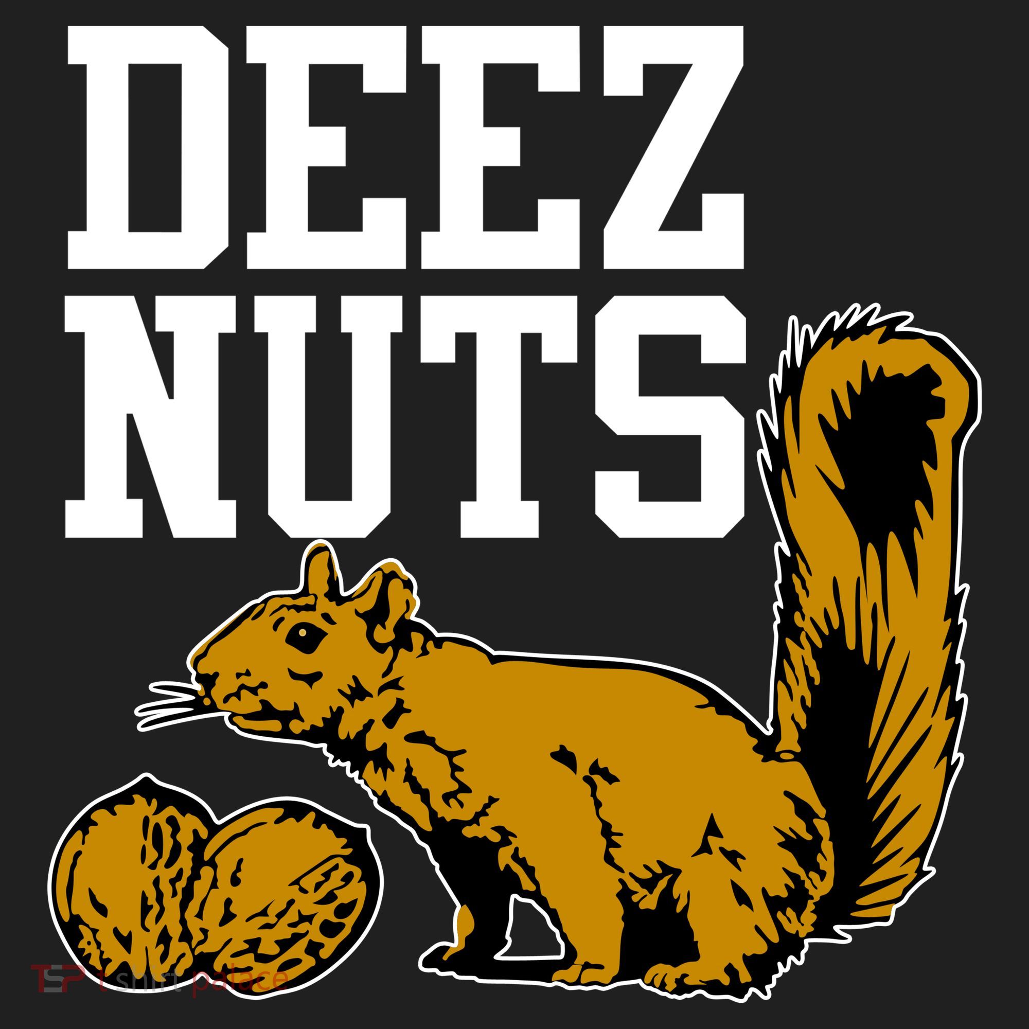Deez Nuts Squirrel Golf Towel