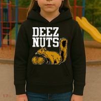 Deez Nuts Squirrel Kids Hoodie thumb 3