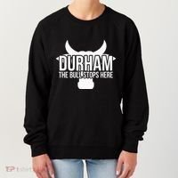 Durham Nc The Bull Stops Here Women's Sweatshirt thumb 0