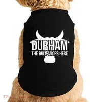 Durham Nc The Bull Stops Here Doggie Tank thumb 0