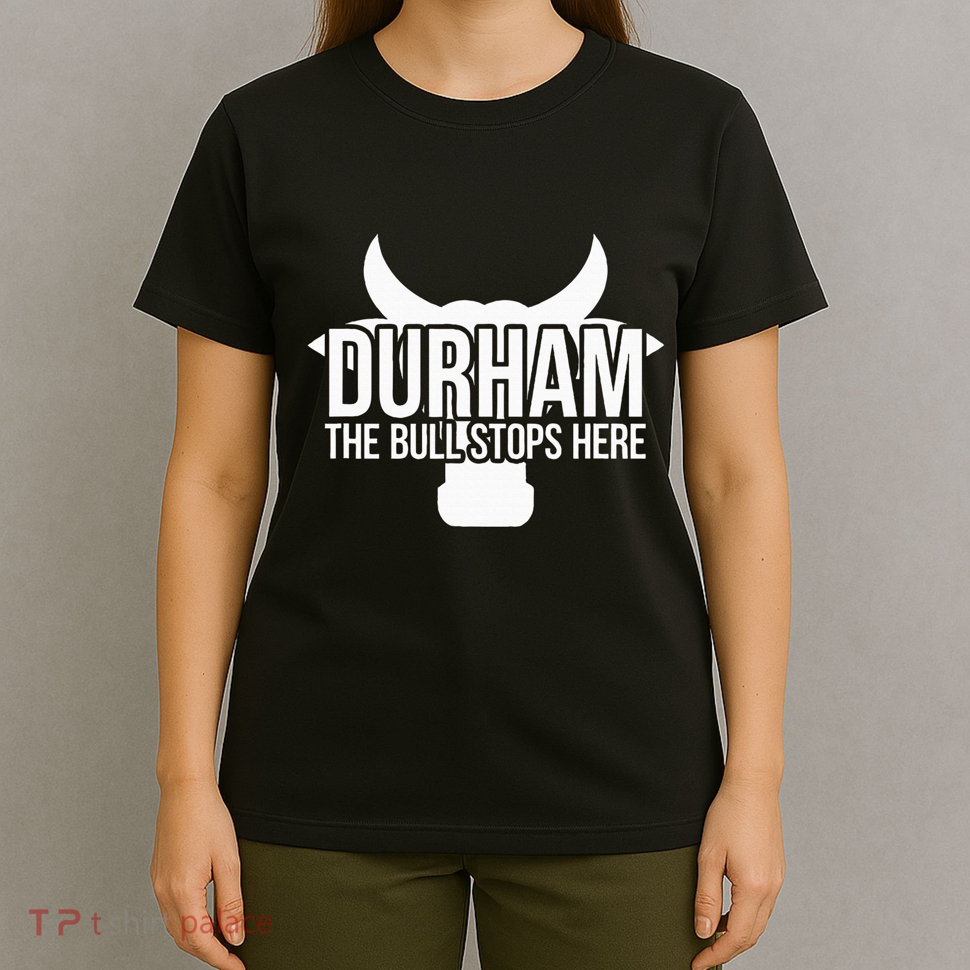 Durham Nc The Bull Stops Here T-Shirt