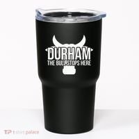 Durham Nc The Bull Stops Here Tumbler thumb 0