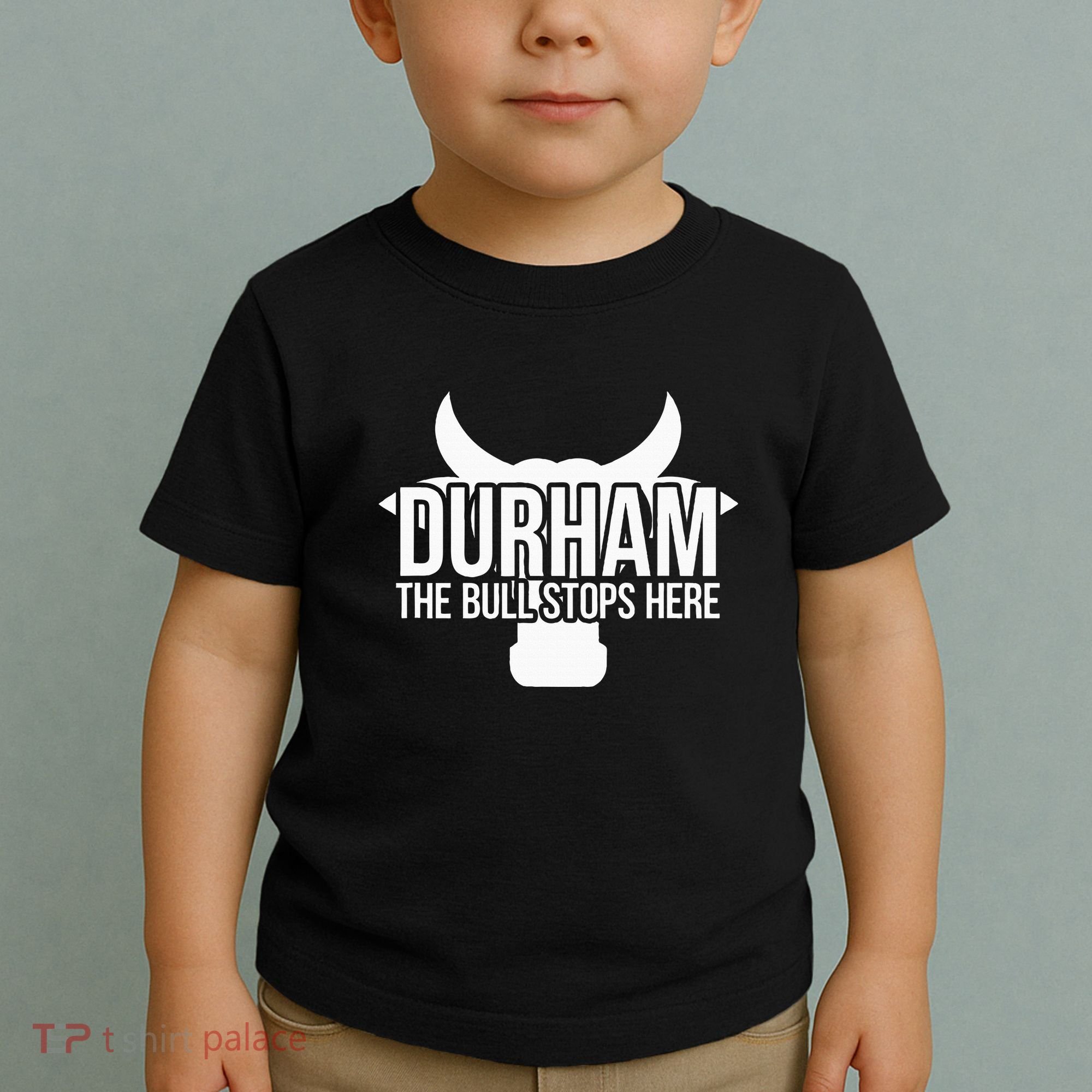 Durham Nc The Bull Stops Here Toddler T-Shirt