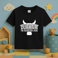 Durham Nc The Bull Stops Here Toddler T-Shirt thumb 3