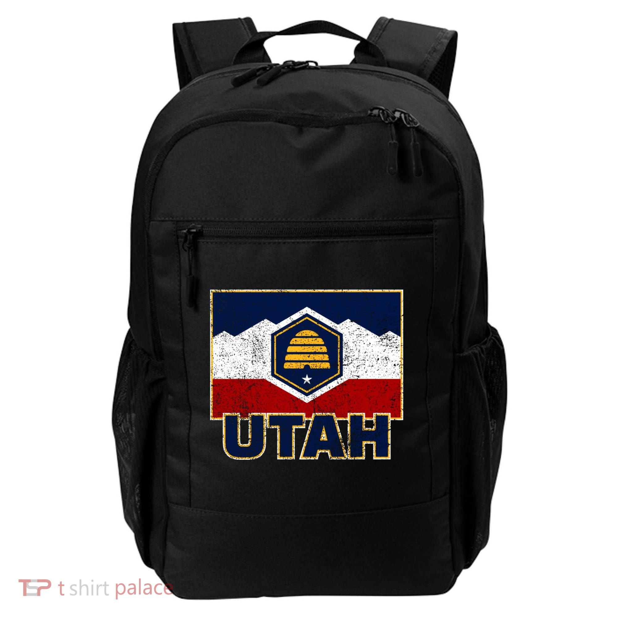 Distressed New Utah Flag Backpack