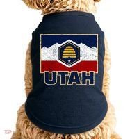 Distressed New Utah Flag Doggie Tank thumb 0