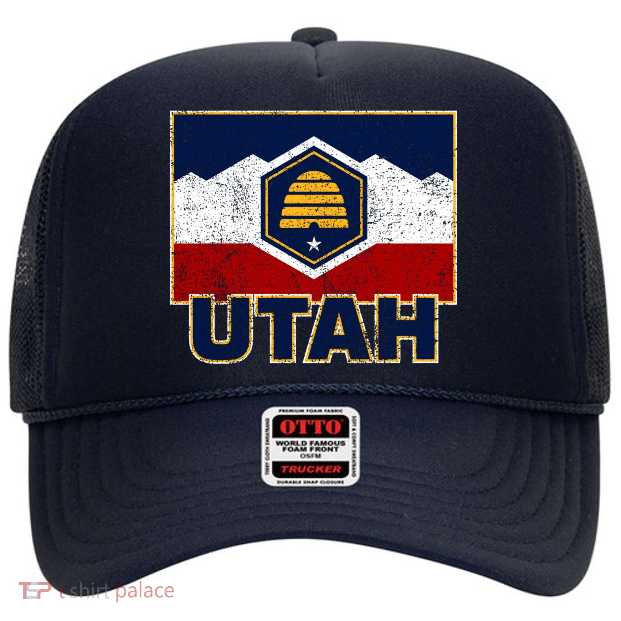Distressed New Utah Flag Hat
