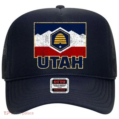 Distressed New Utah Flag Hat