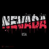 Distressed Nevada Usa Backpack thumb 2