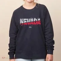 Distressed Nevada Usa Women's Sweatshirt thumb 0