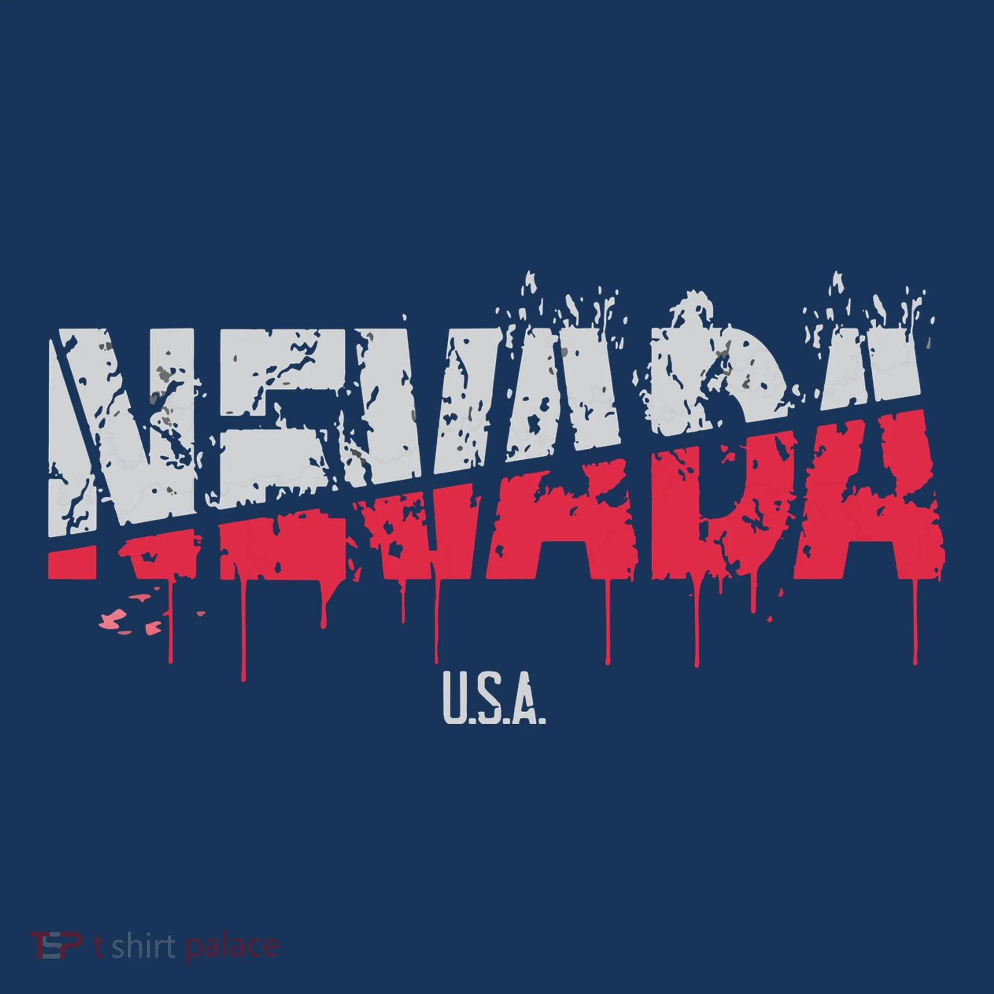 Distressed Nevada Usa Women's Sweatshirt
