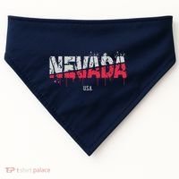 Distressed Nevada Usa USA-Made Doggie Bandana thumb 0