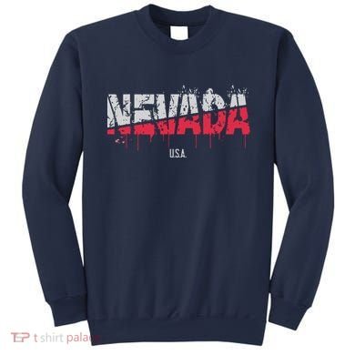 Distressed Nevada Usa Sweatshirt