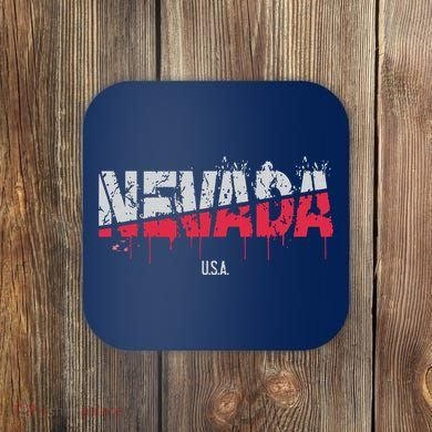 Distressed Nevada Usa Coaster