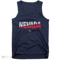 Distressed Nevada Usa Tank Top thumb 0