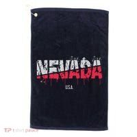 Distressed Nevada Usa Golf Towel thumb 0