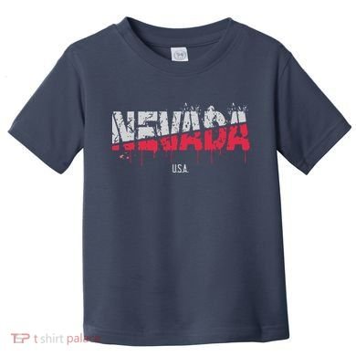 Distressed Nevada Usa Toddler T-Shirt