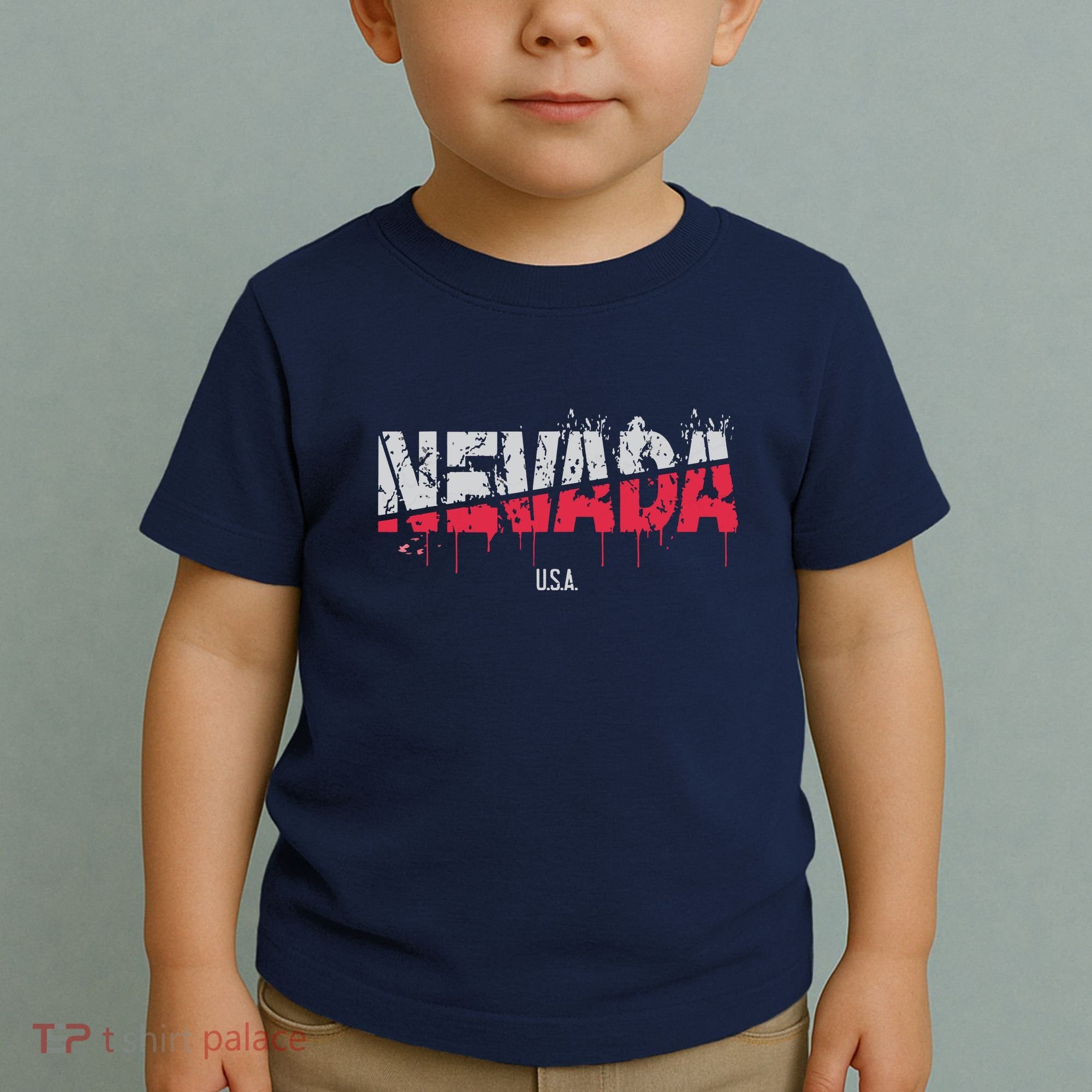 Distressed Nevada Usa Toddler T-Shirt