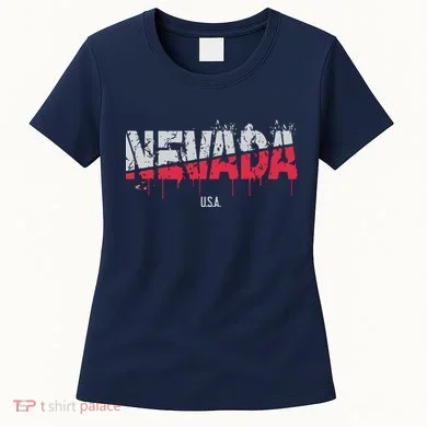 Distressed Nevada Usa Women's T-Shirt